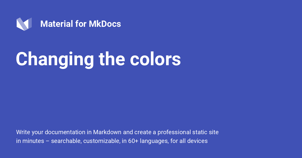 Color - Documentation